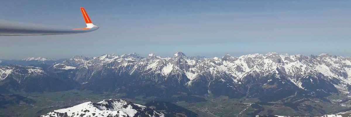 Flugwegposition um 13:59:59: Aufgenommen in der Nähe von Gemeinde Zell am See, 5700 Zell am See, Österreich in 2894 Meter